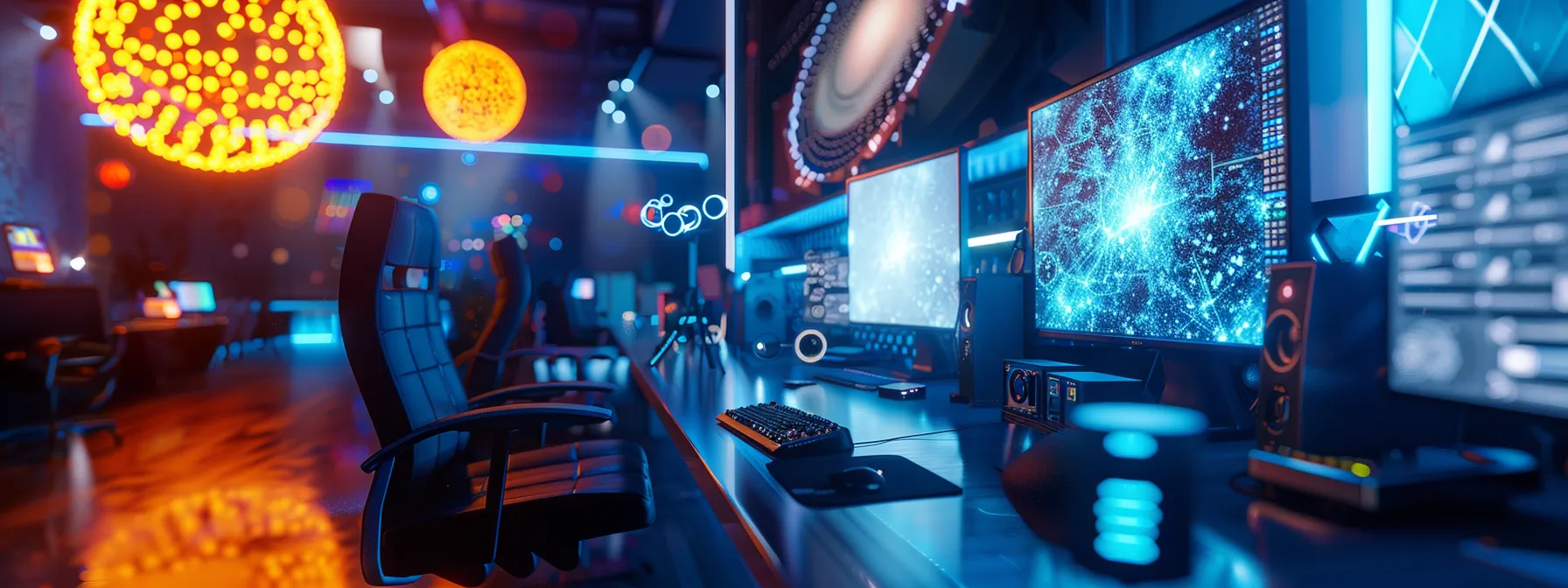 vibrant virtual studio bustling with artists using real-time rendering technology to streamline animation production pipelines in 2024.